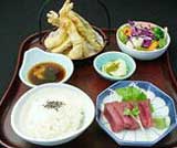 bento sashimi tempura