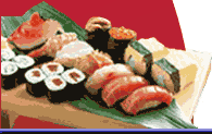 assorted sushi Moriawasei